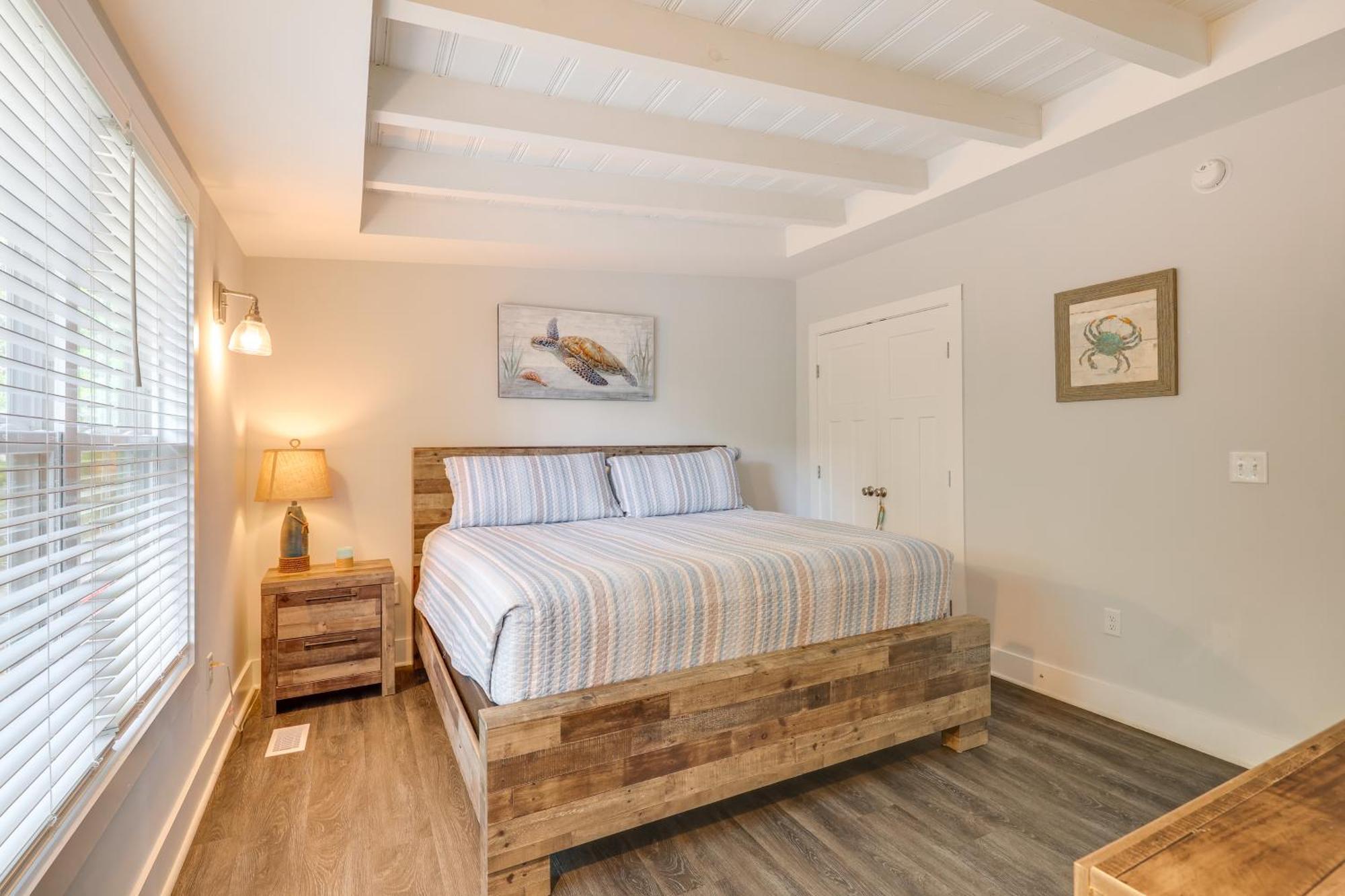 Modern Oak Island Escape 1 Mile To Long Beach! Exterior foto
